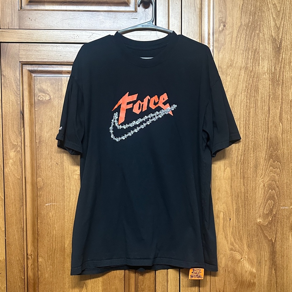 Nike Black and Red Force Tee